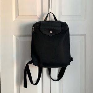 Longchamp Le Pliage Neo Black Club Backpack